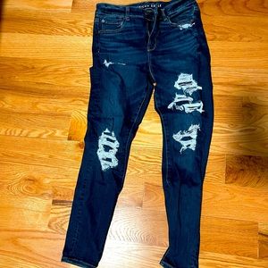 COPY - American Eagle Next Level Patch High V Rise Jegging Crop - 12 Regular